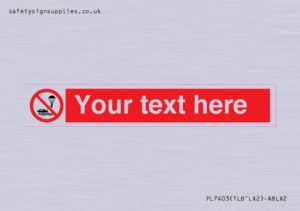 Custom No parasailing